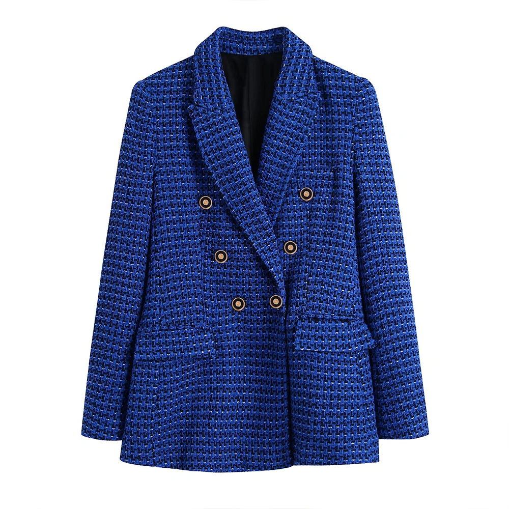 Women 2021 Jacket Solid Color Blazers Long Sleeve Double Breasted Pocket Suit Fashion Women Jacket Blazer Hot Flmale Suits
Women 2021 Jacket Solid Color Blazers Long Sleeve Double Breasted Pocket Suit Fashion Women Jacket Blazer Hot Flmale Suits