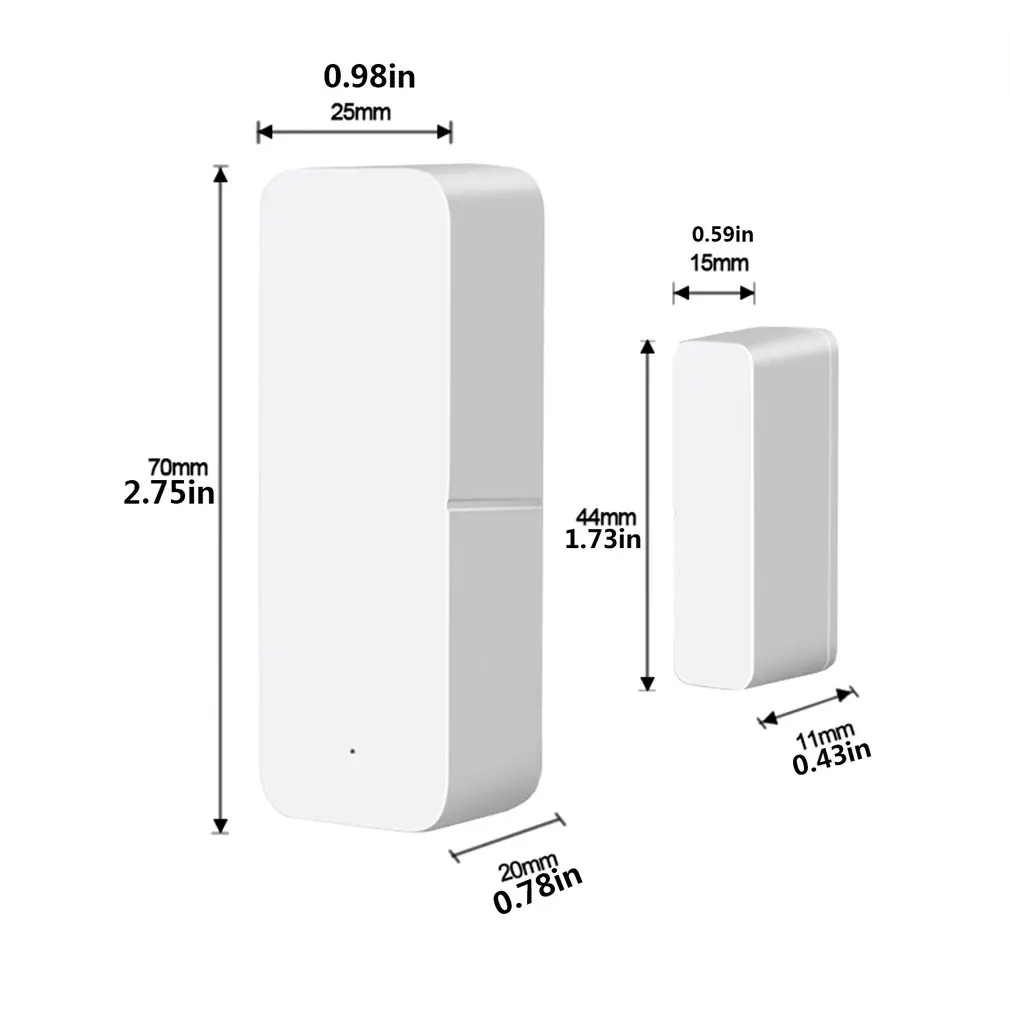 Tuya Smart WiFi Door Sensor Door Open /Closed Detectors Magnetic Switch Window Sensor Home Security Alert Security Alarm
Tuya Smart WiFi Door Sensor Door Open /Closed Detectors Magnetic Switch Window Sensor Home Security Alert Security Alarm