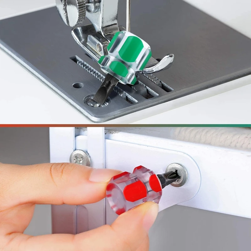 TOP 12 Pieces Mini Screwdriver Flat Head Screwdriver Sewing Machine Screwdriver Small Screwdriver Cross-Head Screwdriver
TOP 12 Pieces Mini Screwdriver Flat Head Screwdriver Sewing Machine Screwdriver Small Screwdriver Cross-Head Screwdriver