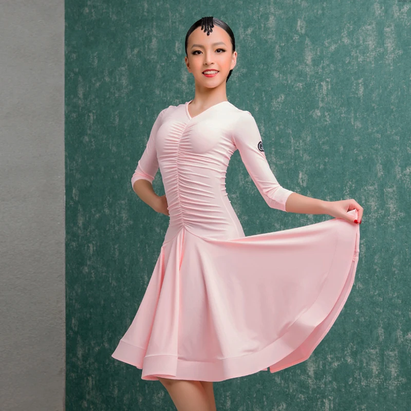 Latin Dance Dress Girls Salsa Dancewear Samba Dancer Outfits Performance Costume Designer Dress Ballroom Practice Wear JL2742
Latin Dance Dress Girls Salsa Dancewear Samba Dancer Outfits Performance Costume Designer Dress Ballroom Practice Wear JL2742