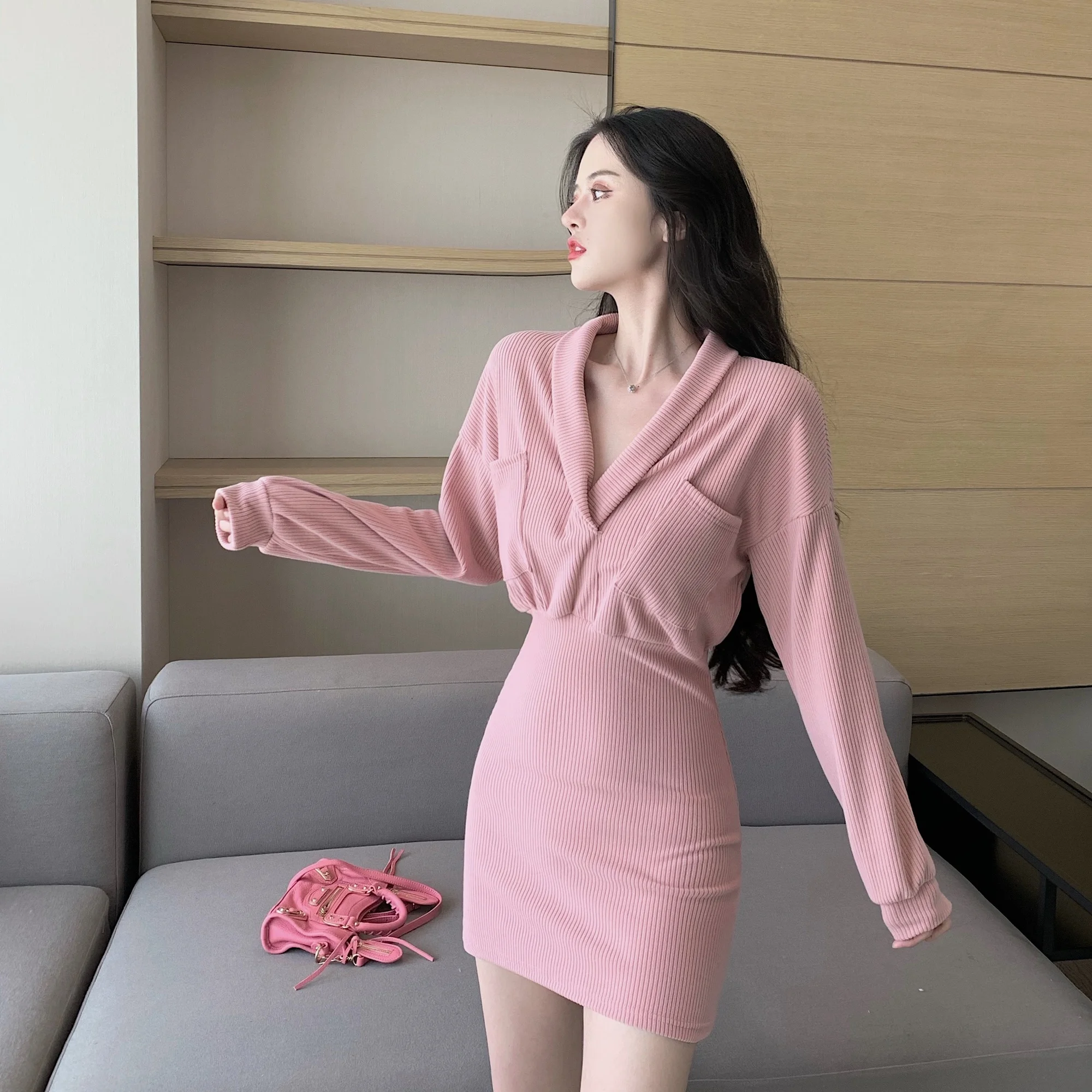 Early Autumn New Women's Clothing Elegant Dress for Women Fall/winter Hot-selling Fashion Long Sleeve Sweet Date Short Skirt
Early Autumn New Women's Clothing Elegant Dress for Women Fall/winter Hot-selling Fashion Long Sleeve Sweet Date Short Skirt