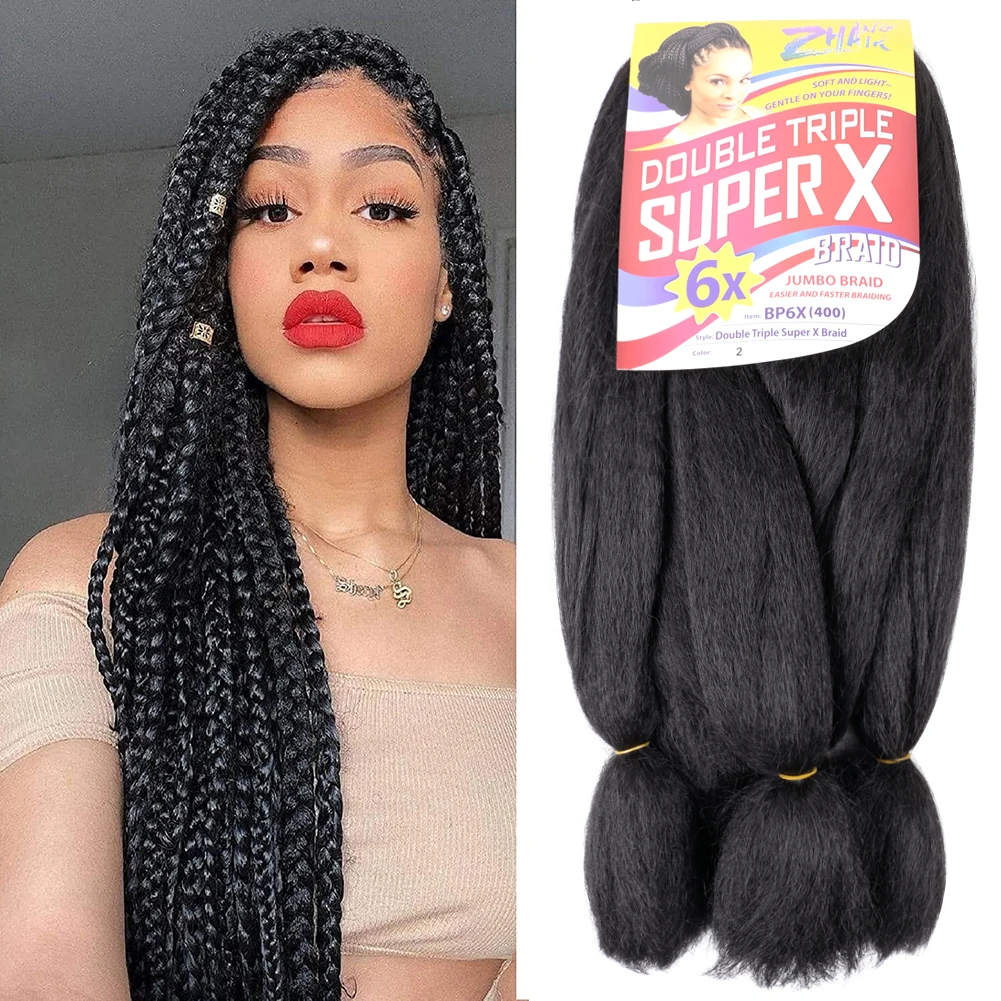 Супер мягкие и Пушистые синтетические удлинители волос, двойные тройные 6X Супер Джамбо косички, горячая вода, Yaki, волосы для плетения
Супер мягкие и Пушистые синтетические удлинители волос, двойные тройные 6X Супер Джамбо косички, горячая вода, Yaki, волосы для плетения