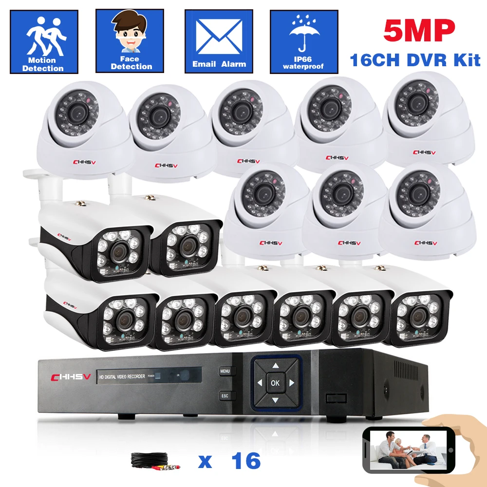 5MP 16CH CCTV AHD камеры безопасности Камера полный набор наружного Водонепроницаемый DVR Камера видеонаблюдение Системы комплект 16-канальный виде...
5MP 16CH CCTV AHD камеры безопасности Камера полный набор наружного Водонепроницаемый DVR Камера видеонаблюдение Системы комплект 16-канальный виде...