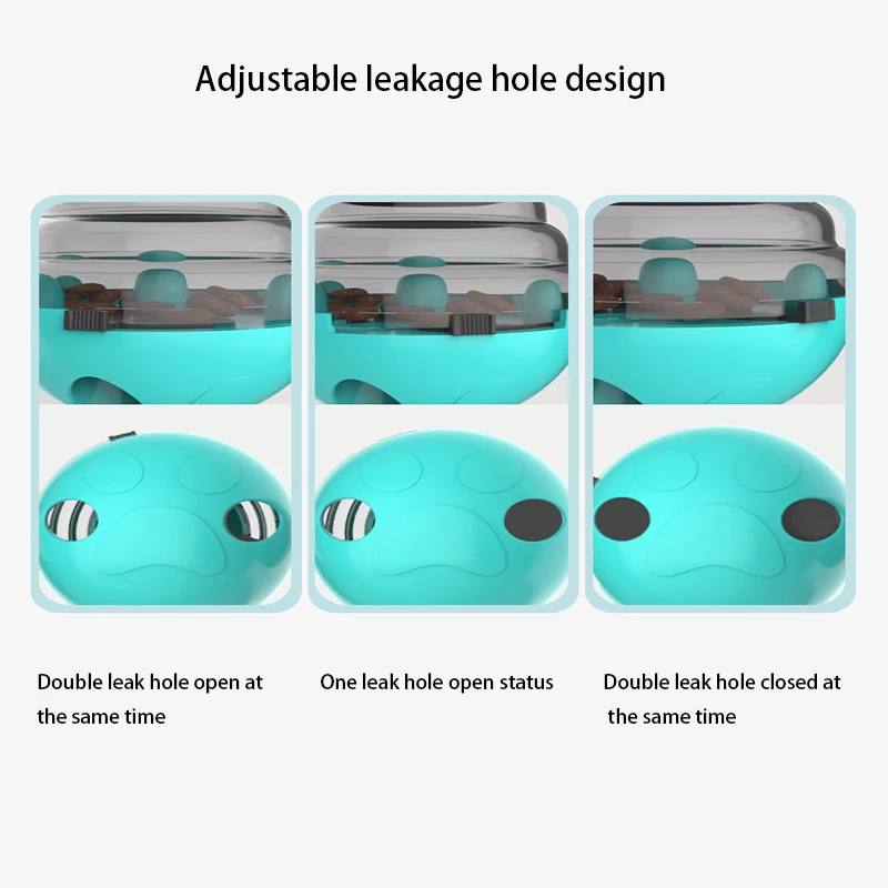 Cat Dog Feeders Ball Pet Interactive Food Treat Ball Toy Pet Funny Shaking Leakage Food Tumbler Container Slow Food Bowl Pet To
Cat Dog Feeders Ball Pet Interactive Food Treat Ball Toy Pet Funny Shaking Leakage Food Tumbler Container Slow Food Bowl Pet To