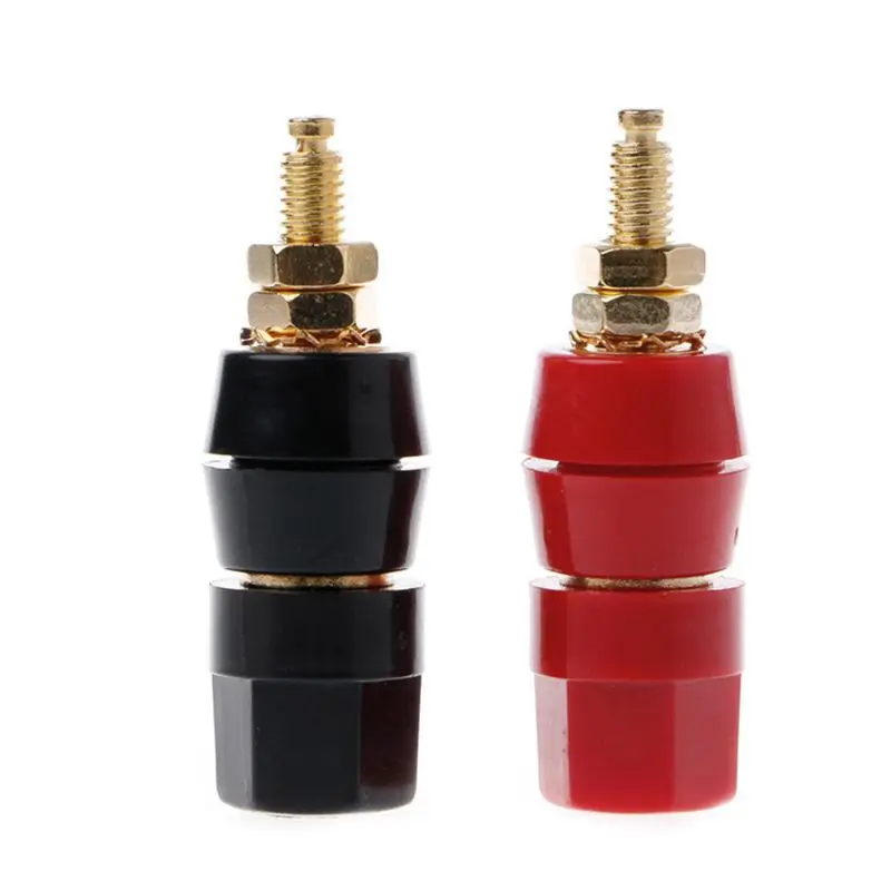 Audio Speaker Terminal 4mm Banana Plug Red and Black Connector Amplifier Binding A5YD
Audio Speaker Terminal 4mm Banana Plug Red and Black Connector Amplifier Binding A5YD
