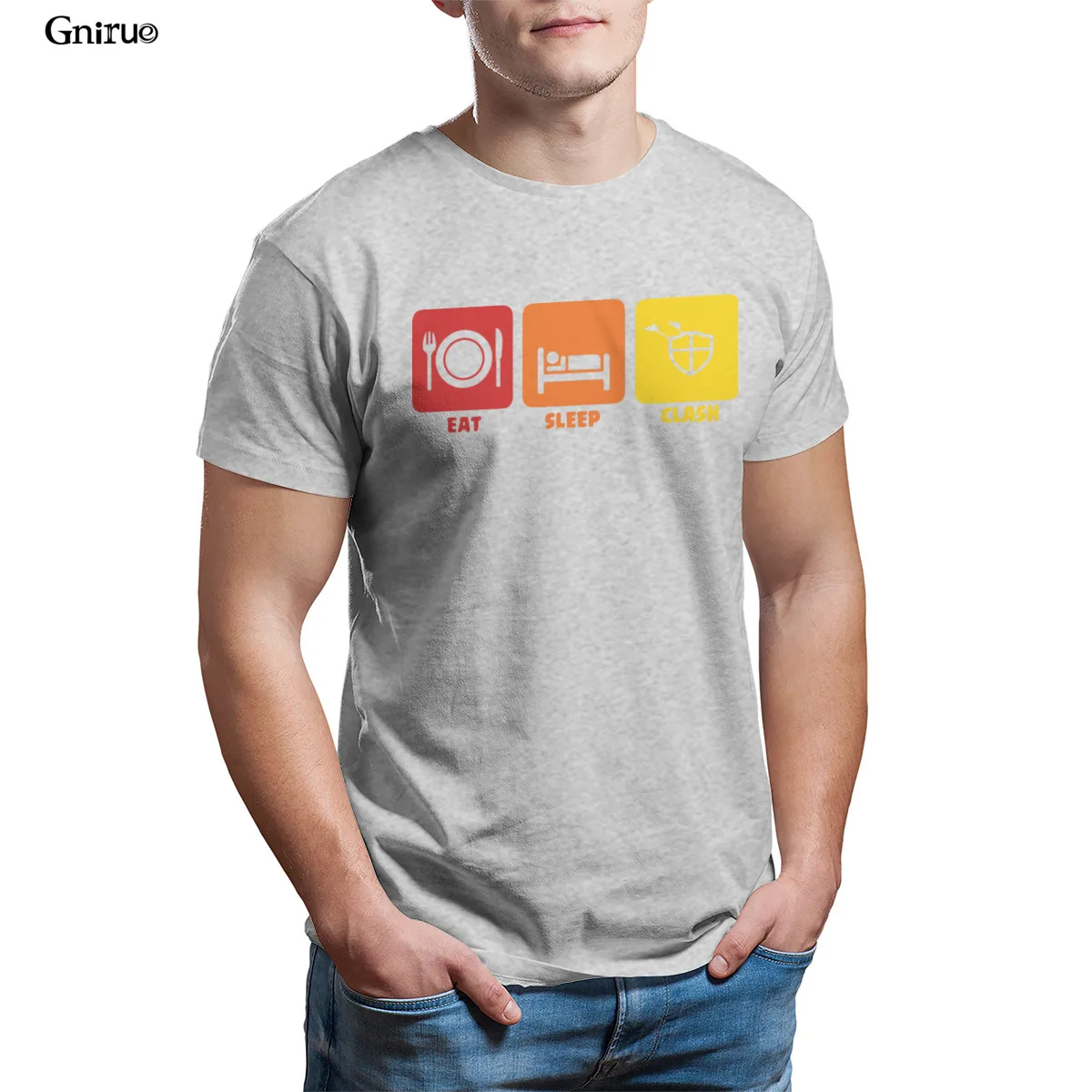 Wholesale Eat Sleep Clash Mens Tall T-Shirt Printing Red Short Sleeve Groot Tees 101881
Wholesale Eat Sleep Clash Mens Tall T-Shirt Printing Red Short Sleeve Groot Tees 101881