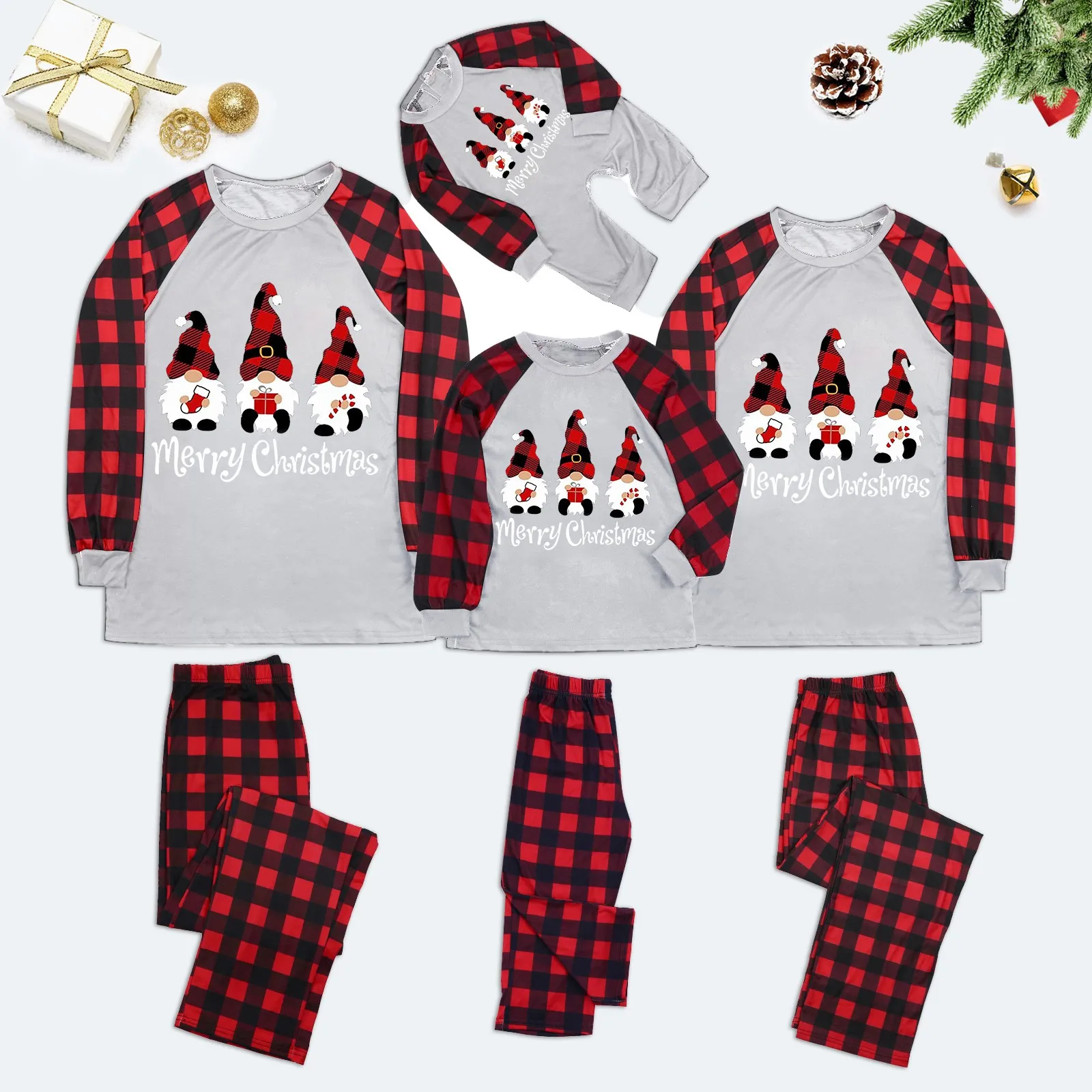 2021 Family Christmas Matching Pajamas Set Xmas Santa Adult Kids Mother And Father Sleepwear Baby Family Outfits Pj's Set Baby
2021 Family Christmas Matching Pajamas Set Xmas Santa Adult Kids Mother And Father Sleepwear Baby Family Outfits Pj's Set Baby