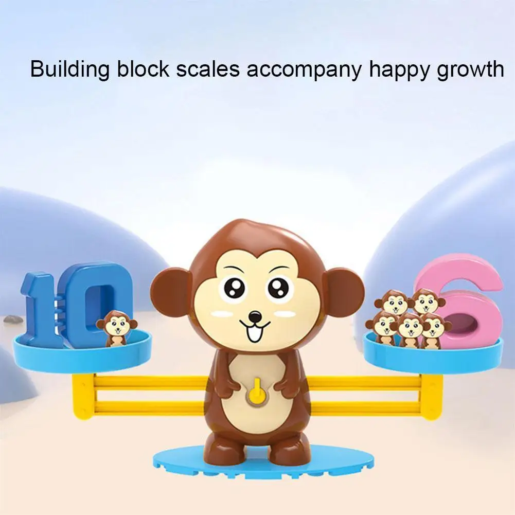 Early Education Puzzle Balance Scale Small Monkey Toy Digital Teachi Arithmetic Addition And Kindergarten Game Board Subtra A4Q5
Early Education Puzzle Balance Scale Small Monkey Toy Digital Teachi Arithmetic Addition And Kindergarten Game Board Subtra A4Q5