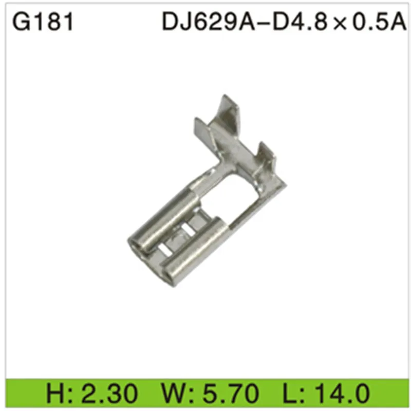 Free shipping 1000pcs Car Electronics & Motorcycle Accessories & Parts G181 female terminal connector
Free shipping 1000pcs Car Electronics & Motorcycle Accessories & Parts G181 female terminal connector