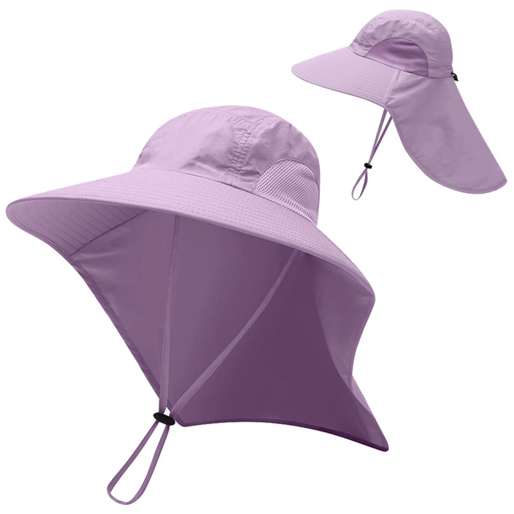 Summer Sun Hat Men Women Bucket Hat with Neck Flap Outdoor UV Protection Large Wide Brim Hiking Fishing Mesh Breathable Cap
Summer Sun Hat Men Women Bucket Hat with Neck Flap Outdoor UV Protection Large Wide Brim Hiking Fishing Mesh Breathable Cap