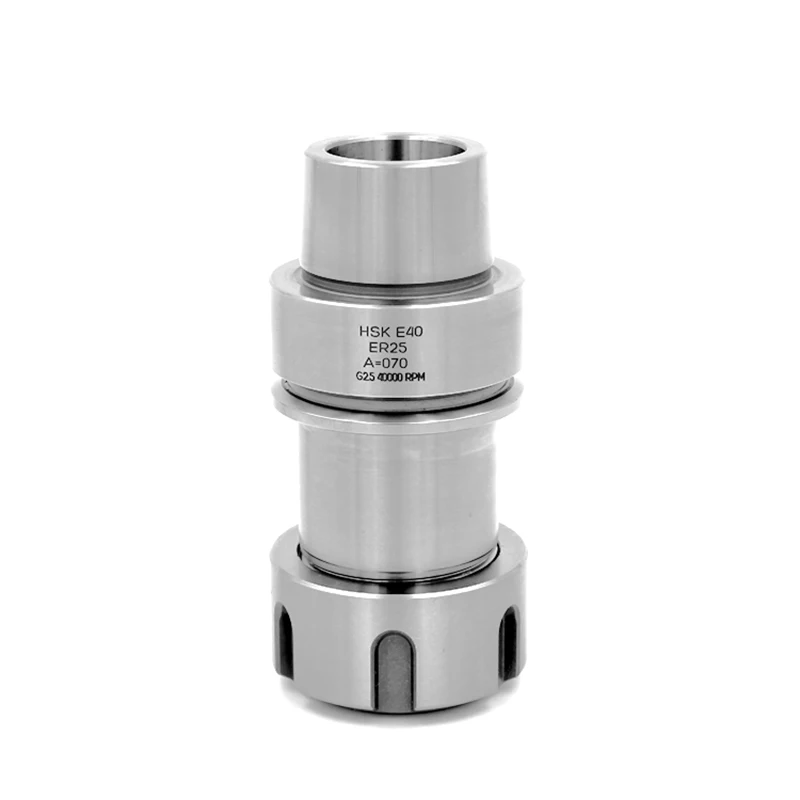 High precision 0.002 stainless steel HSK25E HSK32E HSK40E ER11 ER16 ER20 ER25 tool holder carved high speed G2.0 / 40,000rpm
High precision 0.002 stainless steel HSK25E HSK32E HSK40E ER11 ER16 ER20 ER25 tool holder carved high speed G2.0 / 40,000rpm