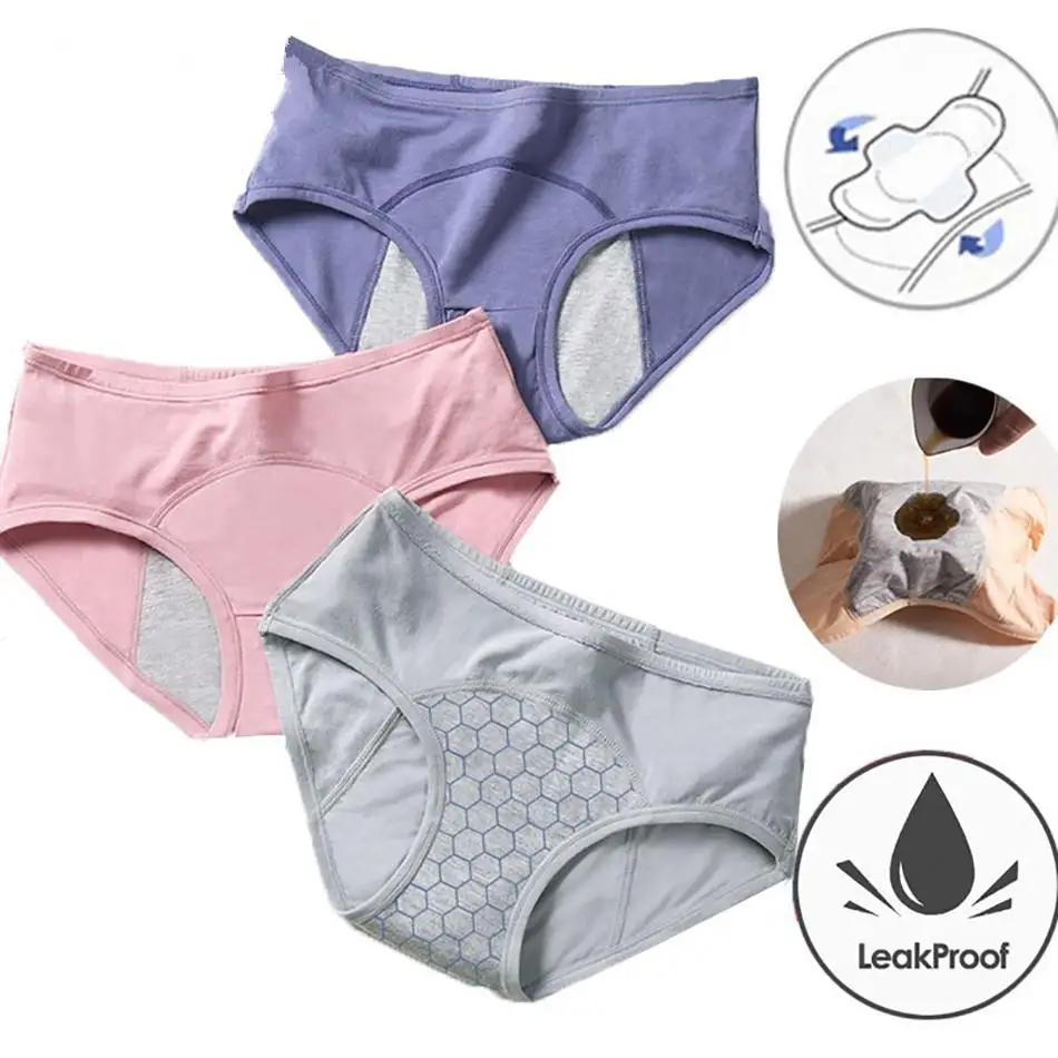 1Pc Women Leak Proof Plus Size Menstrual Physiological Cotton Panties Waterproof Underwear Female Lingerie Briefs
1Pc Women Leak Proof Plus Size Menstrual Physiological Cotton Panties Waterproof Underwear Female Lingerie Briefs