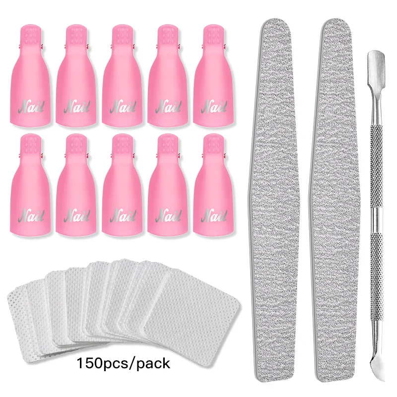 Plastic Nail Art Soak Off Cap Clips UV Gel Polish Remover Wrap Tool Fluid for Removal of Varnish Manicure Tools
Plastic Nail Art Soak Off Cap Clips UV Gel Polish Remover Wrap Tool Fluid for Removal of Varnish Manicure Tools