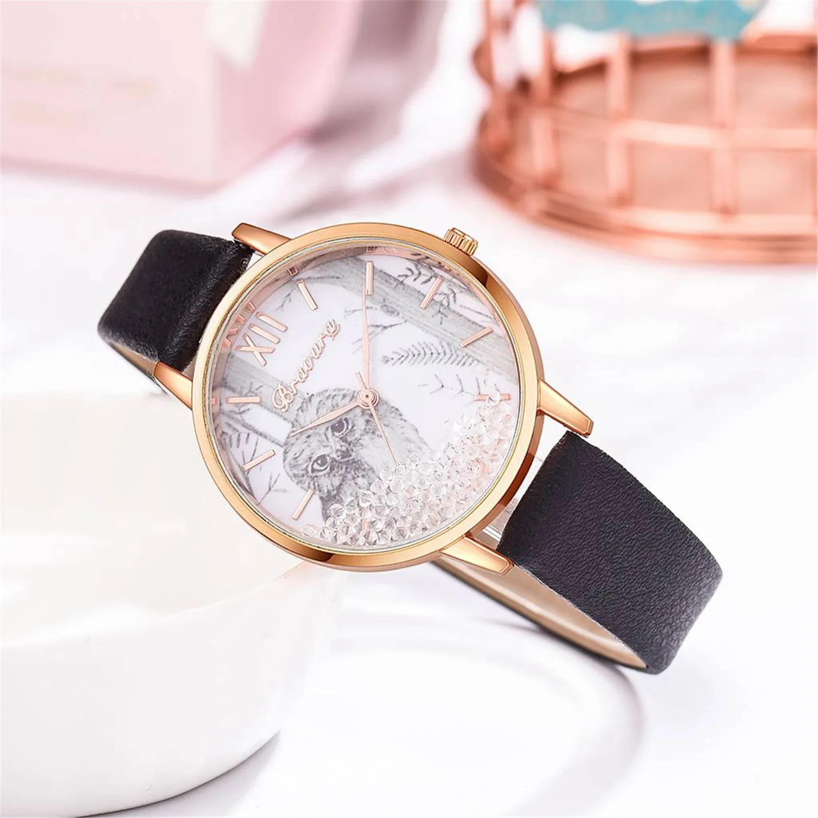 Fashion New Student Watch Owl European And American Luxury Ladies Quartz Watch Simple Aesthetic Elegant Watch Gifts
Fashion New Student Watch Owl European And American Luxury Ladies Quartz Watch Simple Aesthetic Elegant Watch Gifts