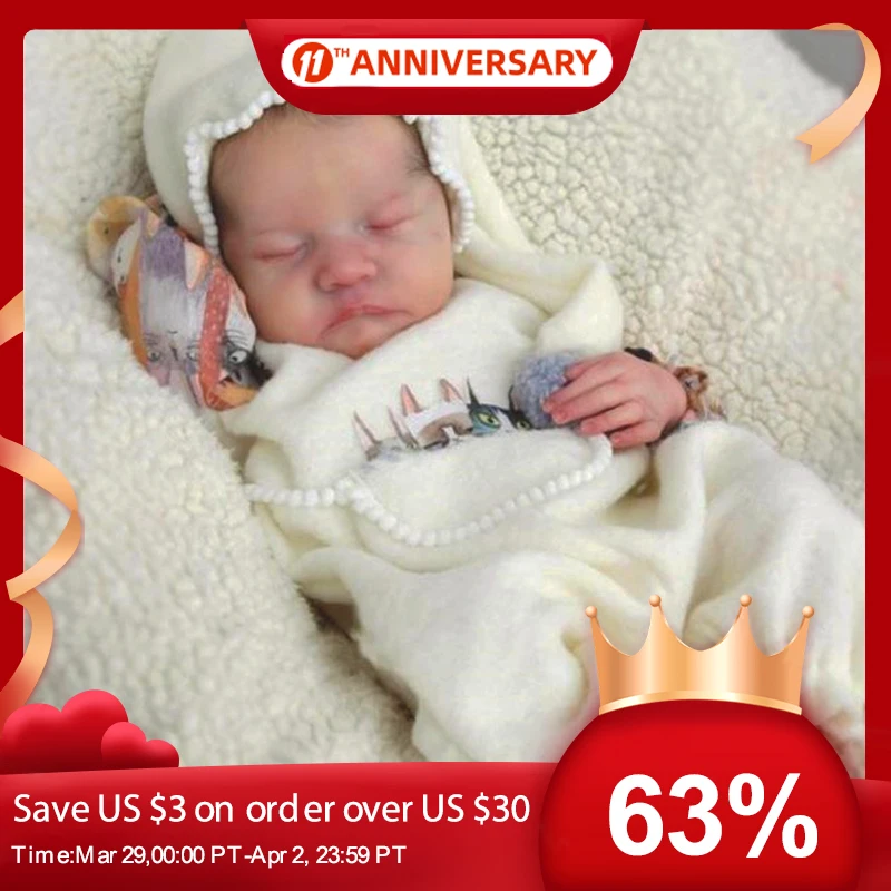 Bebe Reborn Doll Kit 17 Inches Lifelike Newborn Reborn Baby Levi Vinyl Unpainted Unfinished Doll Parts DIY Blank Doll Kit
Bebe Reborn Doll Kit 17 Inches Lifelike Newborn Reborn Baby Levi Vinyl Unpainted Unfinished Doll Parts DIY Blank Doll Kit