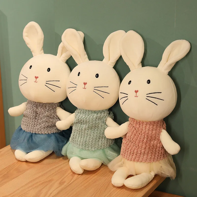 Kawaii Cartoon Beautiful Rabbit Plush Toy Cute Bunny Soothing Doll Child Children Toy Christmas Birthday Gift
Kawaii Cartoon Beautiful Rabbit Plush Toy Cute Bunny Soothing Doll Child Children Toy Christmas Birthday Gift