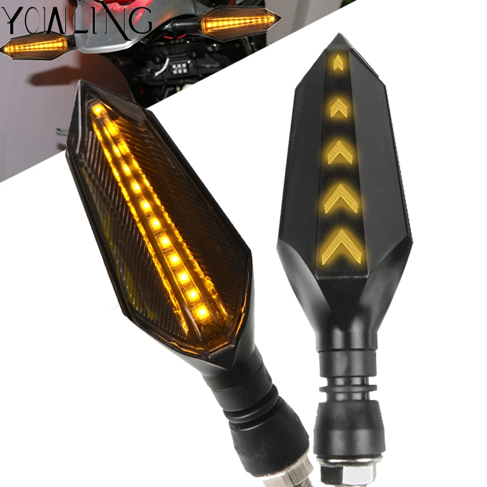 

For YAMAHA TMAX 530 SX DX 2012 2013 2014 2015 2016 2017 2018 tmax530 Motorcycle LED Flexible Turn Signal Indicator Amber Light