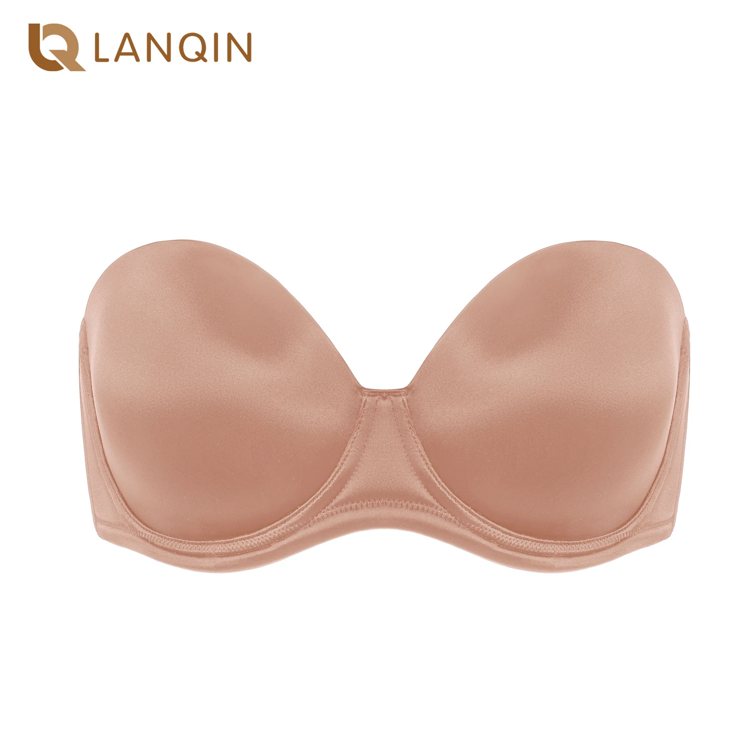 Women's Strapless Bra Plus Size Push Up Multiway Seamless Cup Underwire Topless Invisible Backless Detachable Shoulder Strap
Women's Strapless Bra Plus Size Push Up Multiway Seamless Cup Underwire Topless Invisible Backless Detachable Shoulder Strap