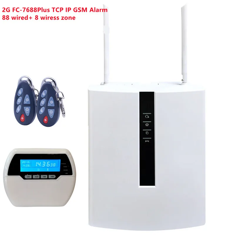FC-7688 плюс проводной промышленная сигнализация TCP IP для мобильного телефона 2G GSM