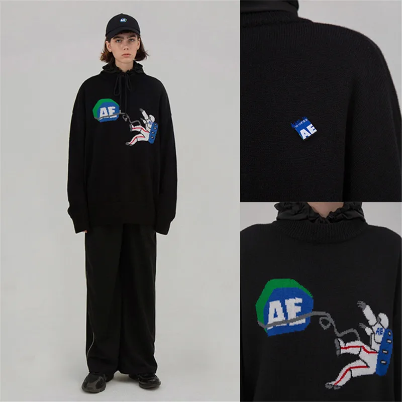 New Ader Error Sweater Men Woman 1:1 Top Version Spaceman Cartoon Pattern Crewneck Adererror Sweatshirts
New Ader Error Sweater Men Woman 1:1 Top Version Spaceman Cartoon Pattern Crewneck Adererror Sweatshirts
