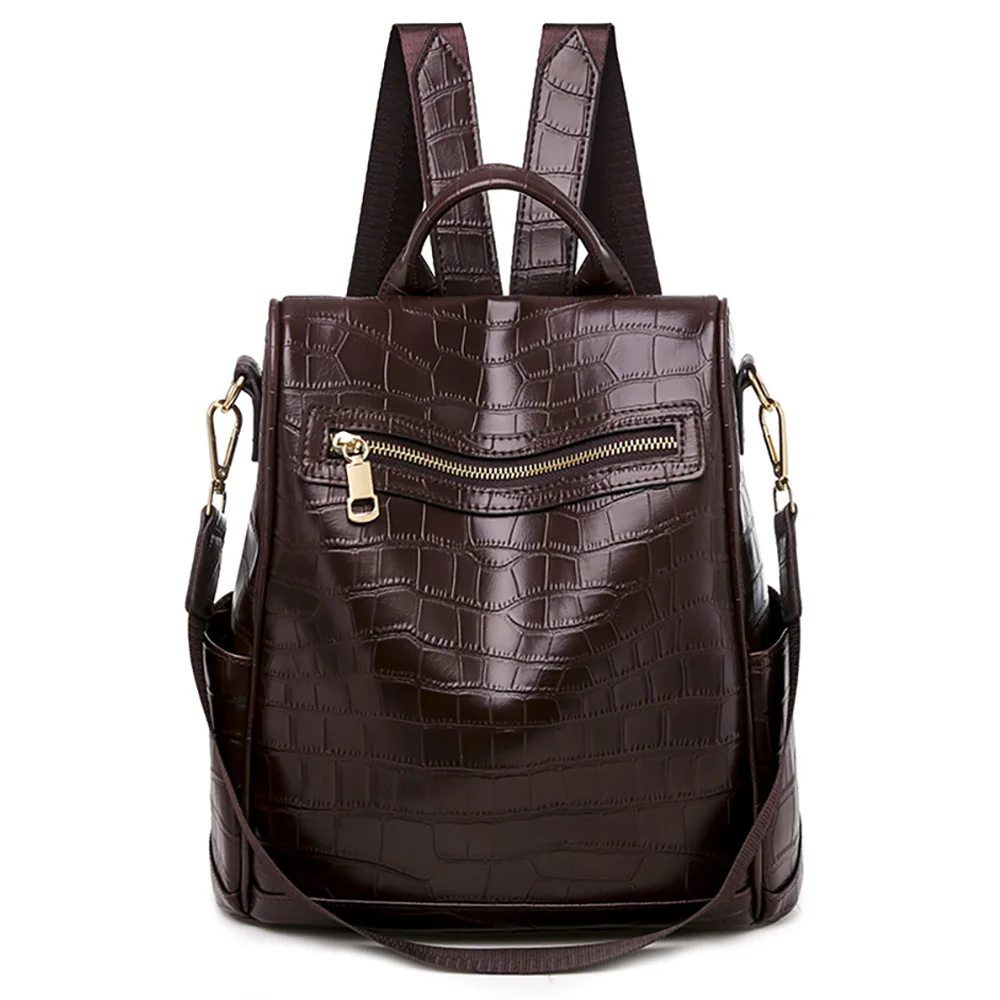 New Women Backpack Stone Pattern Leather Fashion Casual Anti-theft Bags High Quality Female Shoulder Bag Backpacks For Girls
New Women Backpack Stone Pattern Leather Fashion Casual Anti-theft Bags High Quality Female Shoulder Bag Backpacks For Girls