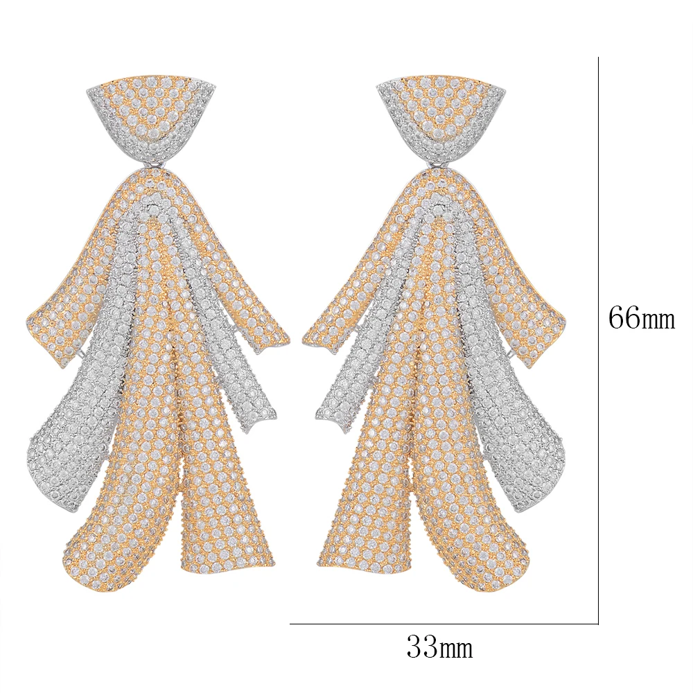 SISCATHY Delicate Modern Unique Big drop Earrings For Girl Elegant Jewelry Women Bridal Wedding Party Daily Fashion New Popular 
SISCATHY Delicate Modern Unique Big drop Earrings For Girl Elegant Jewelry Women Bridal Wedding Party Daily Fashion New Popular