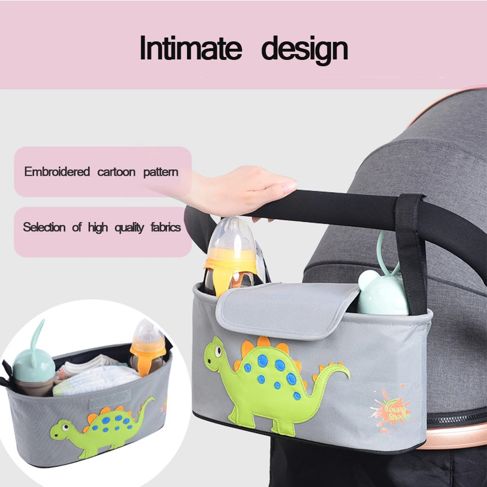 Diaper Bag Stroller bag storage bag hanging basket multi-functional large capacity portable hook bottle cart special Mommy bag
Diaper Bag Stroller bag storage bag hanging basket multi-functional large capacity portable hook bottle cart special Mommy bag