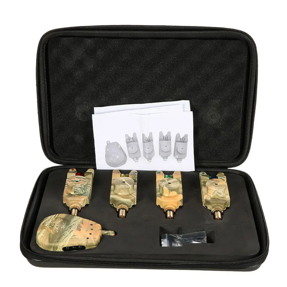 Fishing Bite Alarms Waterproof Carp Fishing Bite Alarm Set Wireless Fishing Alarm 4 Set Fishing Rod Alert Fishing Tackle
Fishing Bite Alarms Waterproof Carp Fishing Bite Alarm Set Wireless Fishing Alarm 4 Set Fishing Rod Alert Fishing Tackle