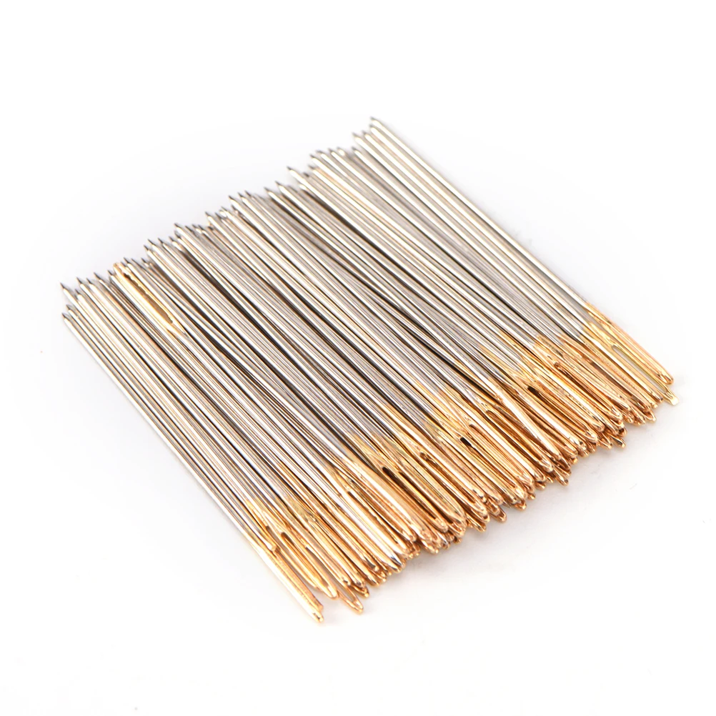 Wholesale 10/30/100 PCS/lot Golden Tail Embroidery Fabric Cross Stitch Needles Size 24 For 11CT Stitch Cloth Sewing
Wholesale 10/30/100 PCS/lot Golden Tail Embroidery Fabric Cross Stitch Needles Size 24 For 11CT Stitch Cloth Sewing