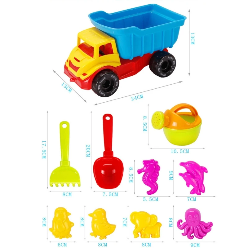 Beach Sand Play Toys Set Bucket Rakes Sand Wheel Watering Sand Play Bath Toys For Kids Outdoor Toy
Beach Sand Play Toys Set Bucket Rakes Sand Wheel Watering Sand Play Bath Toys For Kids Outdoor Toy