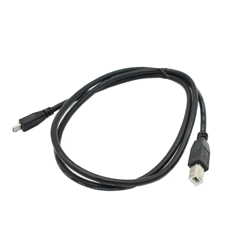 Lingable Micro USB 2.0 Male to USB2.0 B Male OTG converter cable 1M for Electronic Piano Printer Decoder cables
Lingable Micro USB 2.0 Male to USB2.0 B Male OTG converter cable 1M for Electronic Piano Printer Decoder cables