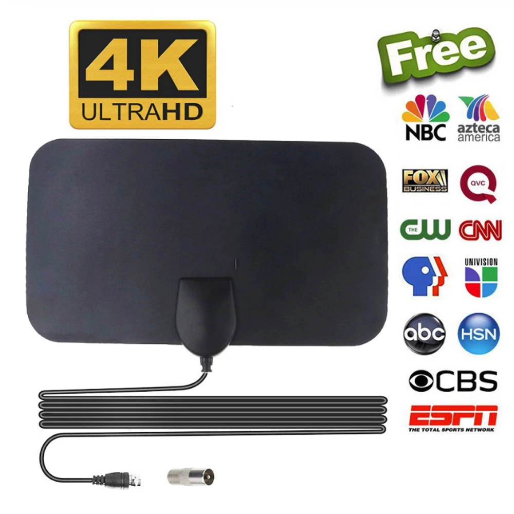 Новые комнатные антенны для серфинга 4K HD телевизионная антенна Fox Freeview DVB-T/DVB-T2 HDTV усилитель сигнала
Новые комнатные антенны для серфинга 4K HD телевизионная антенна Fox Freeview DVB-T/DVB-T2 HDTV усилитель сигнала