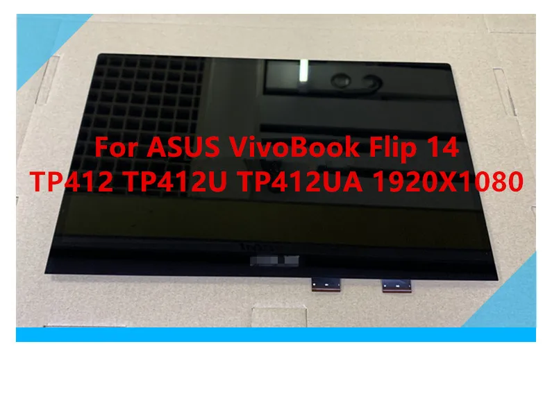 14,0 LCD de la Asamblea de pantalla táctil para el For ASUS VivoBook Flip 14 TP412 TP412U TP412UA 1920*1080 N140HCA-EAC
14,0 LCD de la Asamblea de pantalla táctil para el For ASUS VivoBook Flip 14 TP412 TP412U TP412UA 1920*1080 N140HCA-EAC