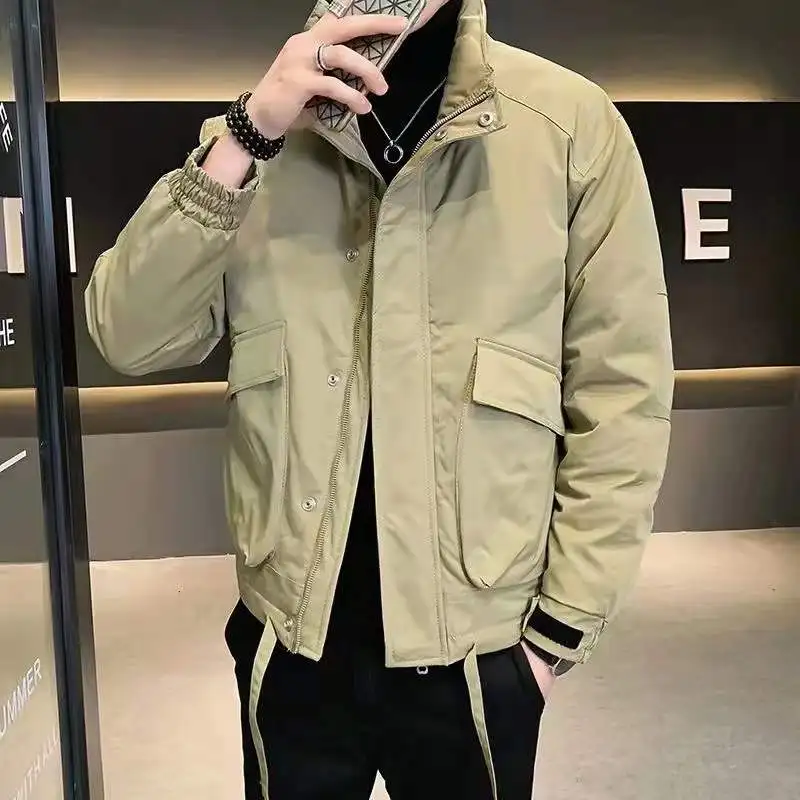 Men's Down Jacket Winter New Men's Jacket Stand Collar Casual Men's Fashion Handsome Fashion Loose Thick Men's Winter Clothes
Men's Down Jacket Winter New Men's Jacket Stand Collar Casual Men's Fashion Handsome Fashion Loose Thick Men's Winter Clothes