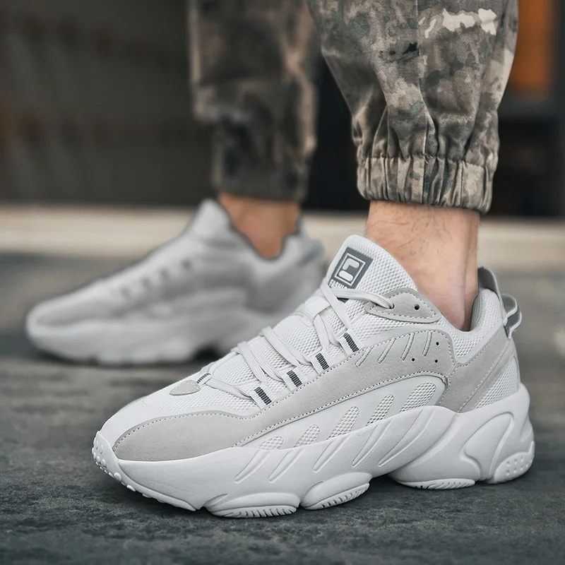 Men's Fashion Sneakers Light Joker Simple Breathable Leisure Shoes Rubber Air Cushion Non-slip Hard-Wearing Running Shoes
Men's Fashion Sneakers Light Joker Simple Breathable Leisure Shoes Rubber Air Cushion Non-slip Hard-Wearing Running Shoes