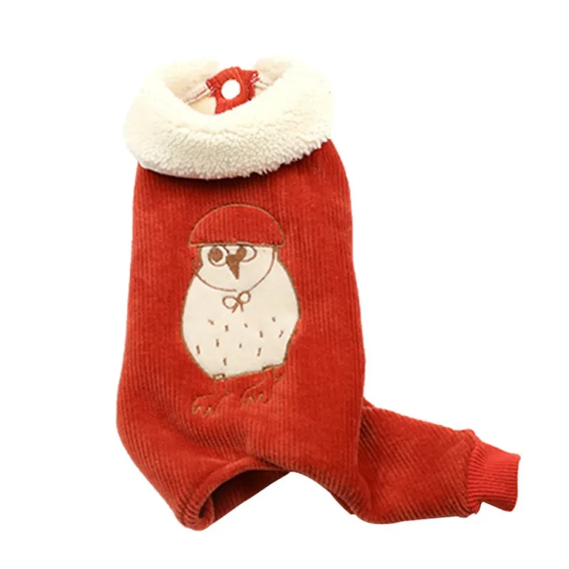 High Quality Dog Autumn Winter Corduroy Warmth Soft And Comfortable Cotton Coat Cartoon Print Pet Thicken Outwear
High Quality Dog Autumn Winter Corduroy Warmth Soft And Comfortable Cotton Coat Cartoon Print Pet Thicken Outwear