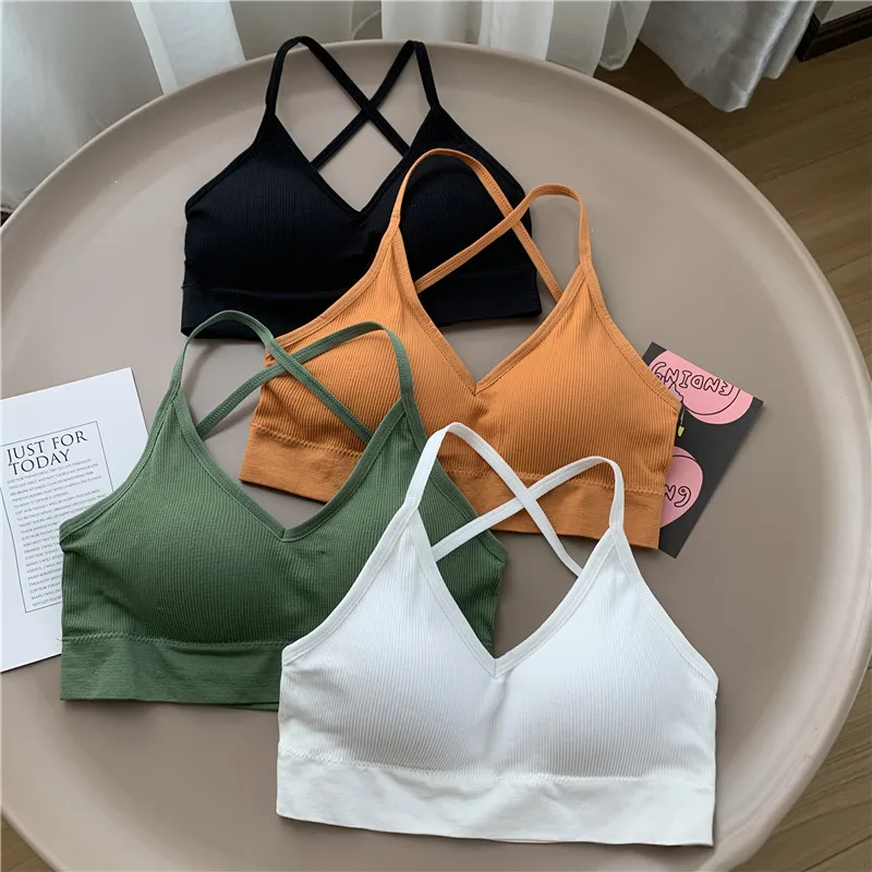 Women Sexy wrapped chest seamless U back strap stereotypes gathered bra back underwear bralette bras for soutien gorge femme 20
Women Sexy wrapped chest seamless U back strap stereotypes gathered bra back underwear bralette bras for soutien gorge femme 20