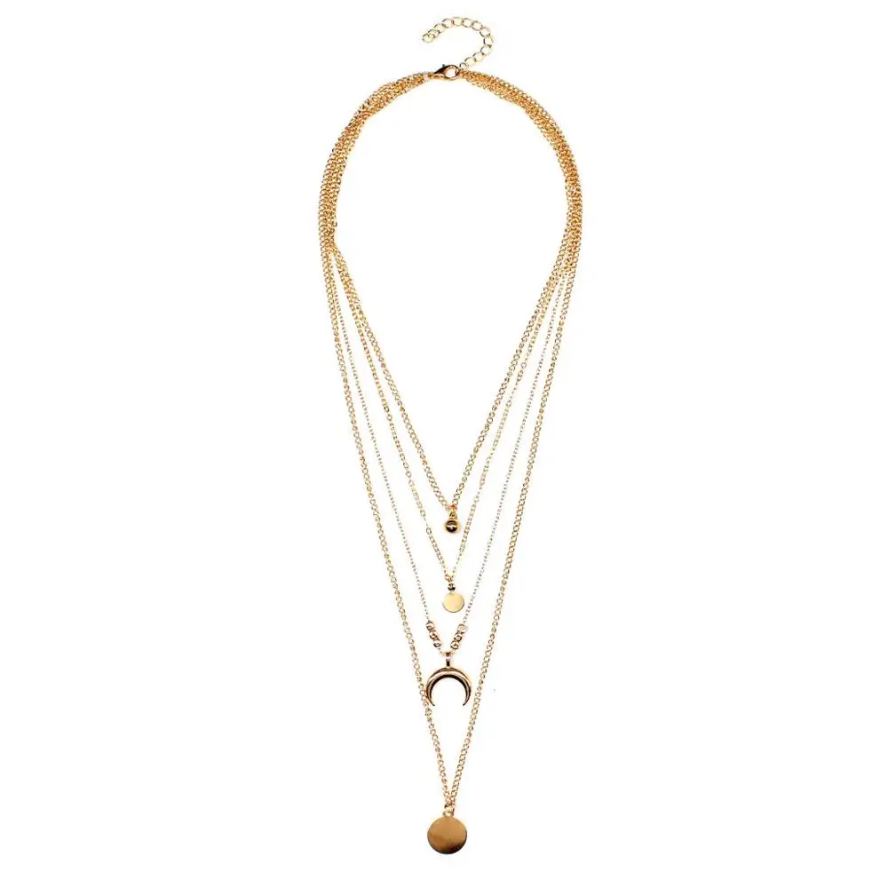 Vintage Gold Portrait Coin Pearl Pendant Necklaces For Women Bohemia Fashion Muklltilayer Pearl Moon Long Necklace Jewelry
Vintage Gold Portrait Coin Pearl Pendant Necklaces For Women Bohemia Fashion Muklltilayer Pearl Moon Long Necklace Jewelry