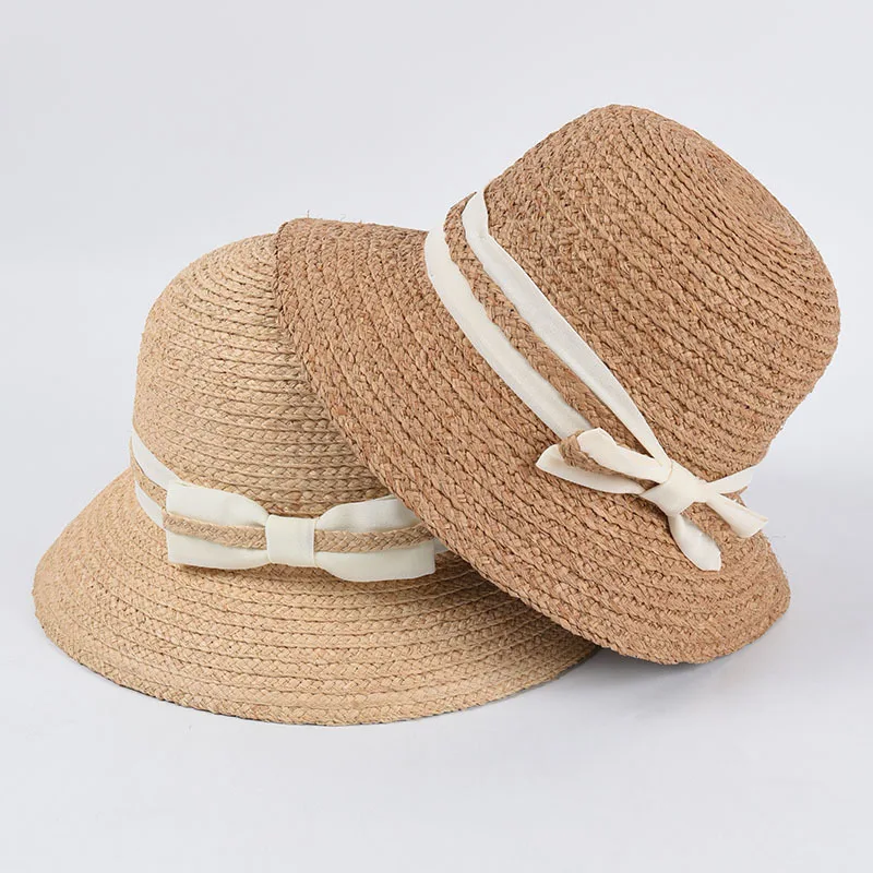USPOP white bow sun hats raffia straw hats women summer hats pathckwork beach hats
USPOP white bow sun hats raffia straw hats women summer hats pathckwork beach hats