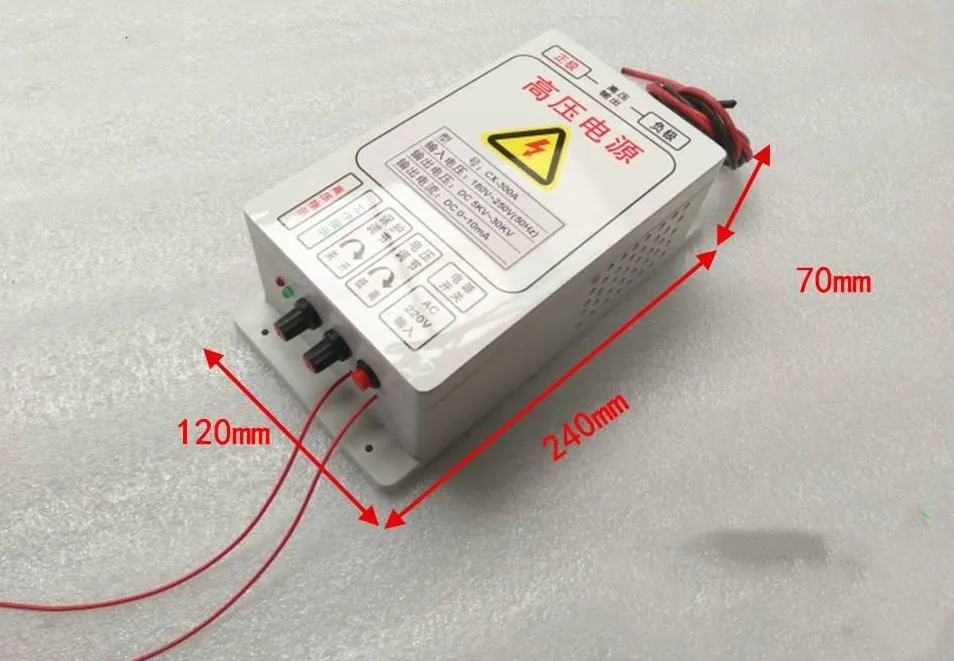300W high voltage electrostatic generator for dust removal and 30 kV output of electrostatic air filter
300W high voltage electrostatic generator for dust removal and 30 kV output of electrostatic air filter