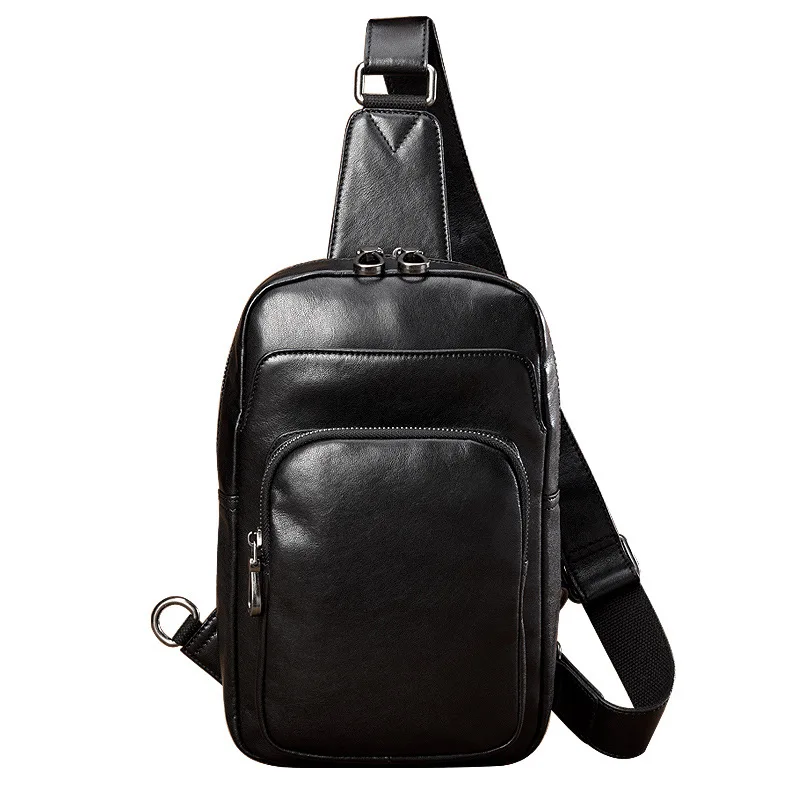 Cowhide Men Chest Bag Genuine Leather Luxury multi-function Crossbody Bag Handmade Vintage Large Capacity Messenger Pack
Cowhide Men Chest Bag Genuine Leather Luxury multi-function Crossbody Bag Handmade Vintage Large Capacity Messenger Pack