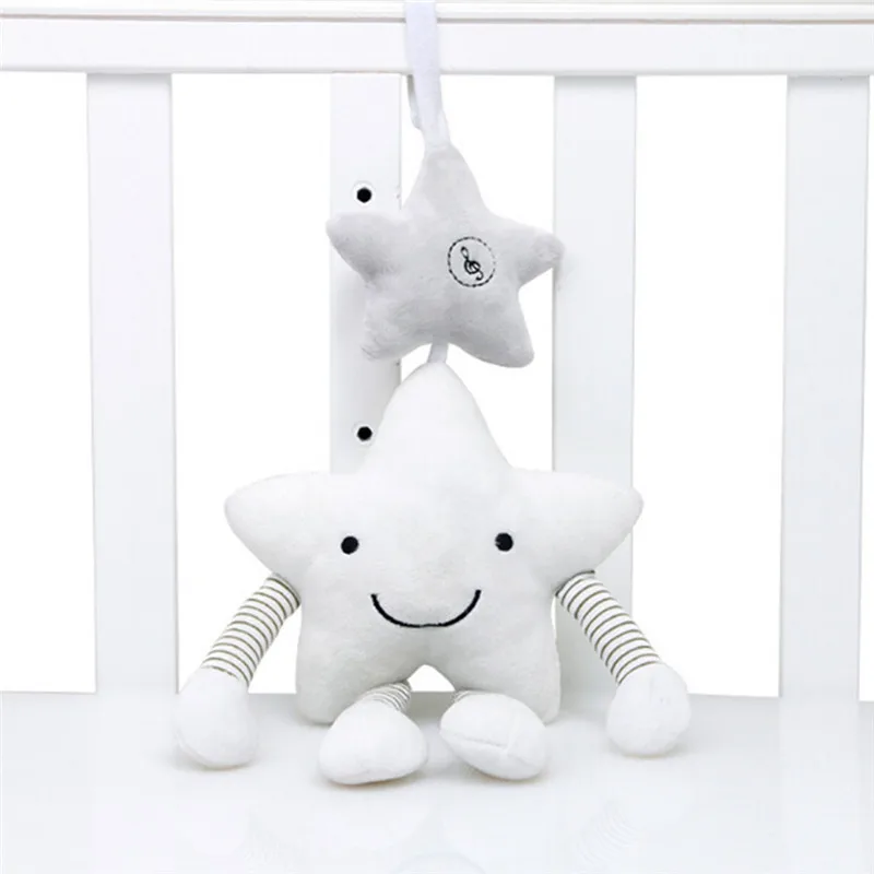 Wind Chime Hanging Singing Stroller Hot Baby Bed Hanging Rattle White Star Music Bed Hanging Bed Bell Accompany Toy For Newborn
Wind Chime Hanging Singing Stroller Hot Baby Bed Hanging Rattle White Star Music Bed Hanging Bed Bell Accompany Toy For Newborn