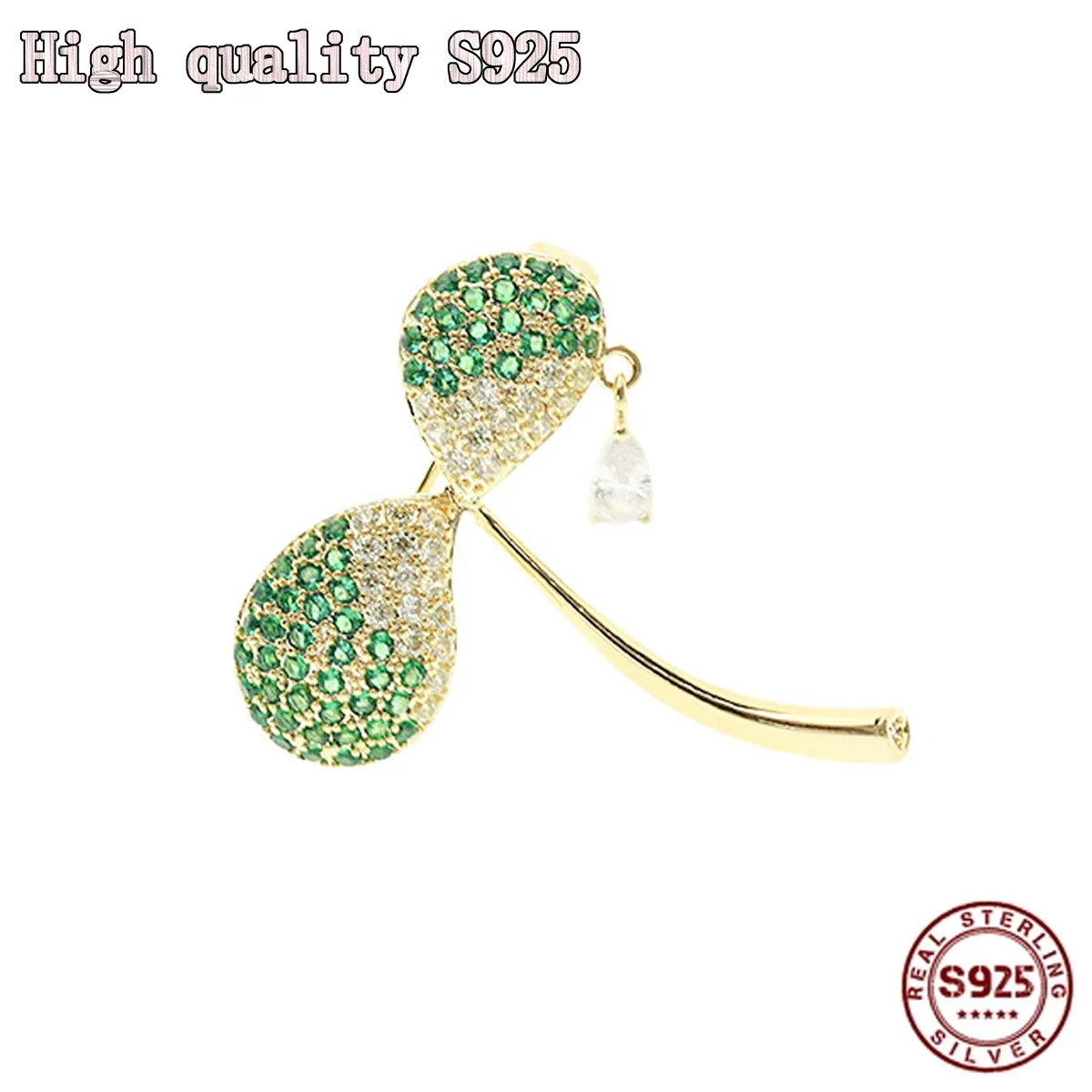 2021 Fashion Jewelry, High Quality Creative Bean Sprout Brooch, Exquisite Shining Zircon, Charming Female Accessories Brooch
2021 Fashion Jewelry, High Quality Creative Bean Sprout Brooch, Exquisite Shining Zircon, Charming Female Accessories Brooch
