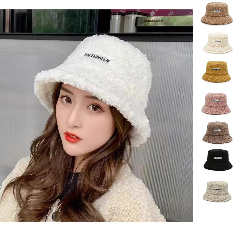 Warm Teddy Velvet Hats For Women Winter Lamb Faux Fur Bucket Hat Unisex Thicken Bob Panama Outdoor Casual Fisherman Hat Caps New
Warm Teddy Velvet Hats For Women Winter Lamb Faux Fur Bucket Hat Unisex Thicken Bob Panama Outdoor Casual Fisherman Hat Caps New
