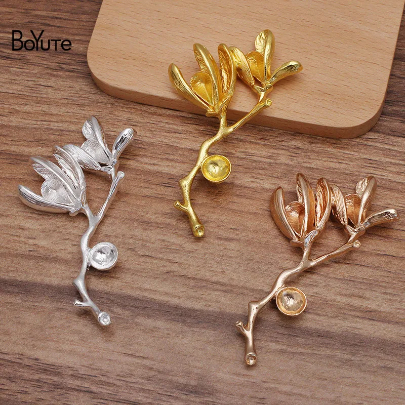 BoYuTe (10 Pieces/Lot) 40*74MM Metal Alloy Flower Branch Materials Vintage DIY Handmade Jewelry Accessories Wholesale
BoYuTe (10 Pieces/Lot) 40*74MM Metal Alloy Flower Branch Materials Vintage DIY Handmade Jewelry Accessories Wholesale
