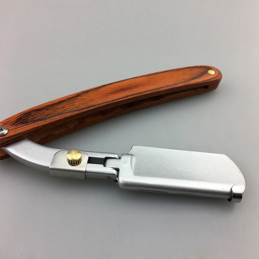 Chic Straight Barber Edge Steel Razors Men Vintage Straight Edge Metal Hair Shaper Barber Razor without
Chic Straight Barber Edge Steel Razors Men Vintage Straight Edge Metal Hair Shaper Barber Razor without