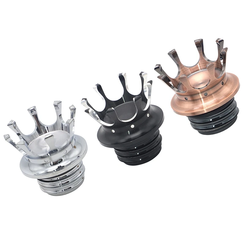 2x King Crown Style Gas Oil Cap Fuel Tank Cover for Sportster Softail Bronze & Black
2x King Crown Style Gas Oil Cap Fuel Tank Cover for Sportster Softail Bronze & Black