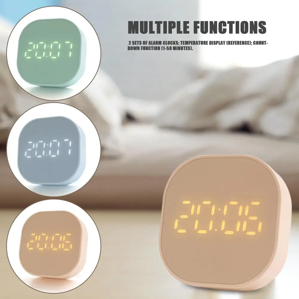 Simple Stylish Digital Clock Bedside Clear Display Electronic Alarm Clock For Kids Bedside Clock Trainier Room Decoration
Simple Stylish Digital Clock Bedside Clear Display Electronic Alarm Clock For Kids Bedside Clock Trainier Room Decoration