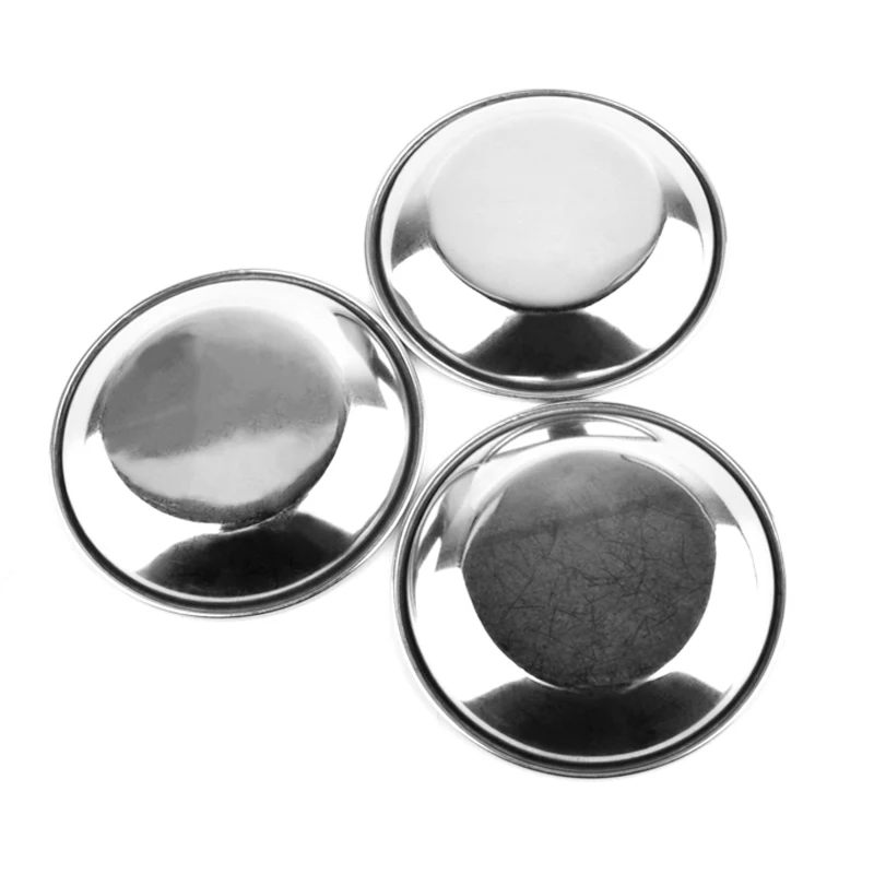 12Pcs Stainless Steel Color Paint Tray Model Toning Palette for Mixing Color, Oil, Water Based Painting 5cm
12Pcs Stainless Steel Color Paint Tray Model Toning Palette for Mixing Color, Oil, Water Based Painting 5cm