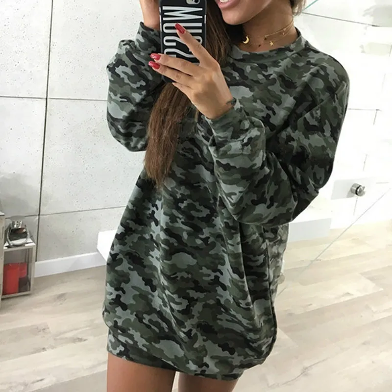 2021 Autumn Spring Dolid Straight Sweatshirt Dress Casual Long Sleeve O Neck Pullover Vestidos Women's Dress
2021 Autumn Spring Dolid Straight Sweatshirt Dress Casual Long Sleeve O Neck Pullover Vestidos Women's Dress